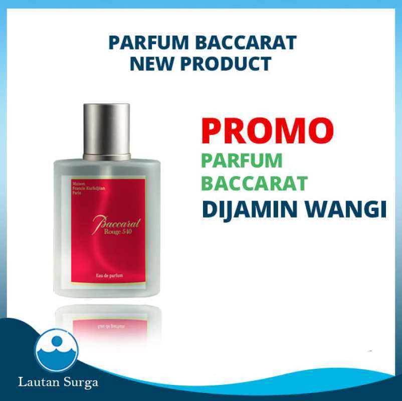 Promo Parfum Wanita Pria Tahan Lama Baccarat Fresh And Nature