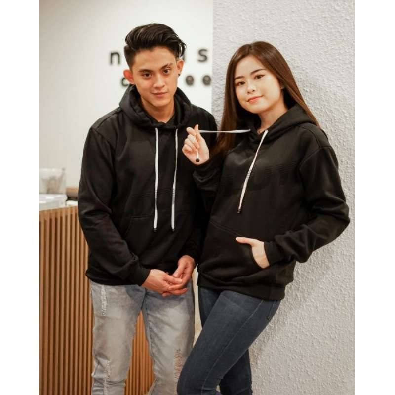 Hoodie couple polos hot sale