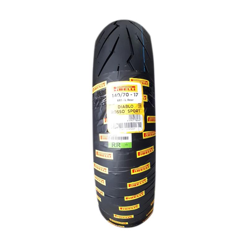 Jual Pirelli Diablo Rosso Sport 140 70 17 Tubeless Ban Motor Online Oktober 2020 Blibli Com