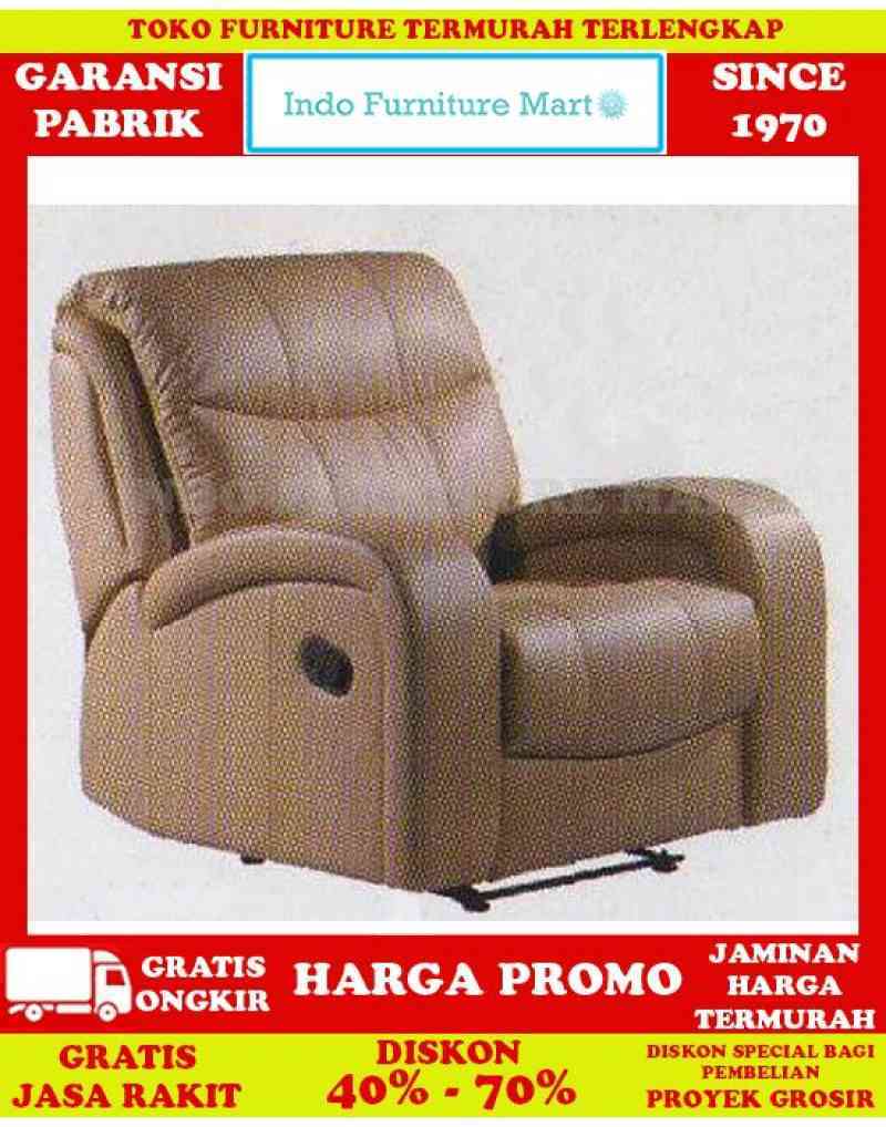 Sofa Minimalis Ruang Tamu Kursi Recliner Cavenzi Type Rino Rc 8087