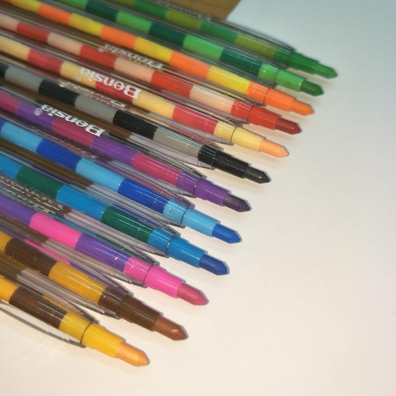 Jual Bensia Pensil Warna Susun 24 Warna Non Sharpening Online Desember 2020 Blibli