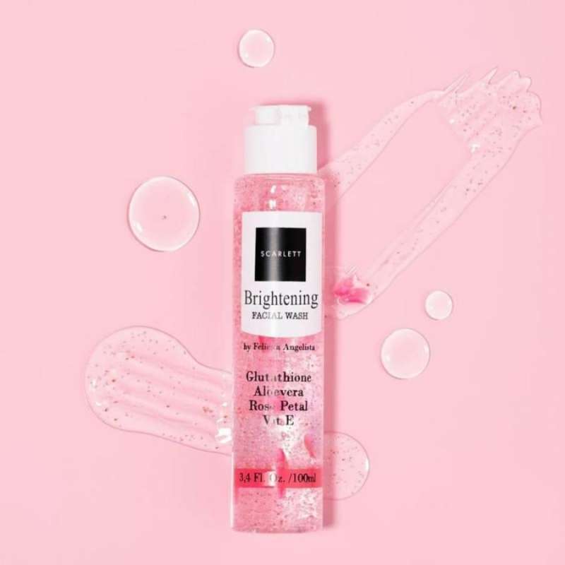 Jual Scarlett Whitening Facial Wash Sabun muka 100ml ORIGINAL