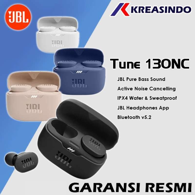 Jual JBL TUNE 130NC T130NC T130 NC TWS True Wireless Earbuds