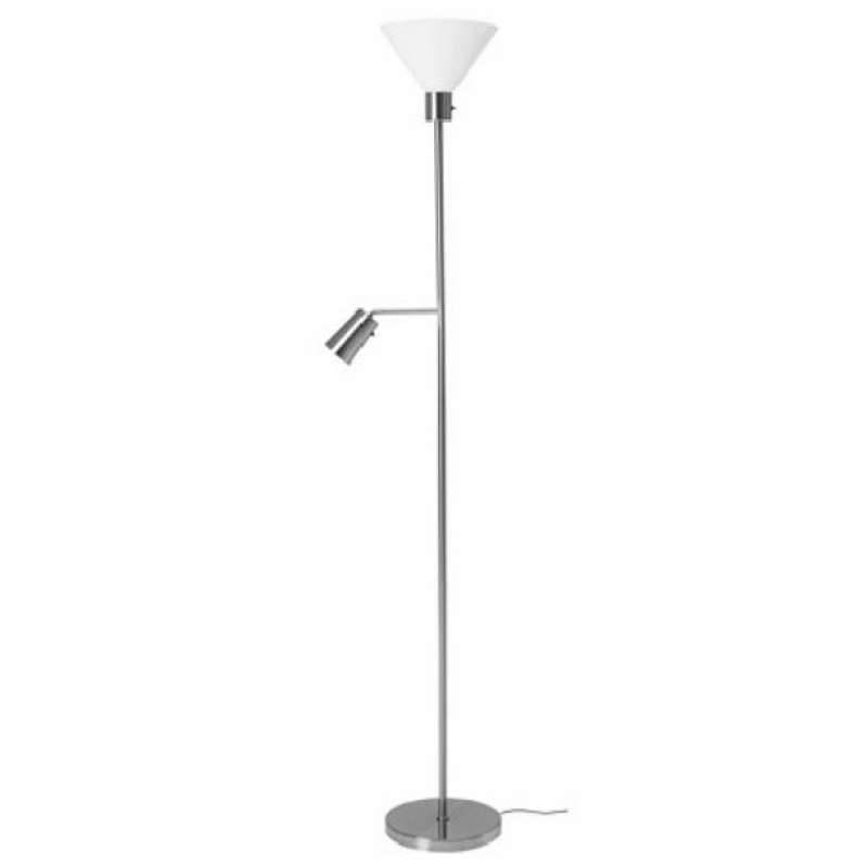 Jual Lampu Standing Bercabang Kap Kaca Bagian Atas 180cm