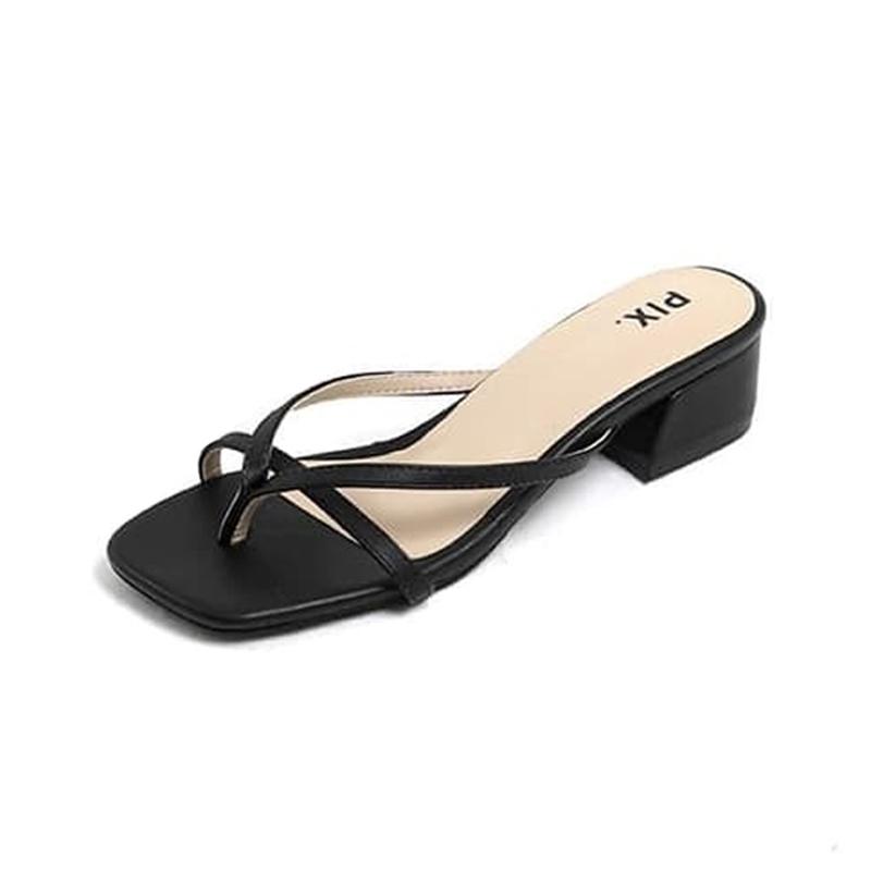 Jual pix Gia Slide Sandal Heels Wanita 