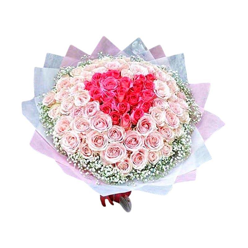 Jual Gaby Bella Florist Sweet Love Rose Hand Bouquet Khusus Jabodetabek Online Oktober 2020 Blibli Com