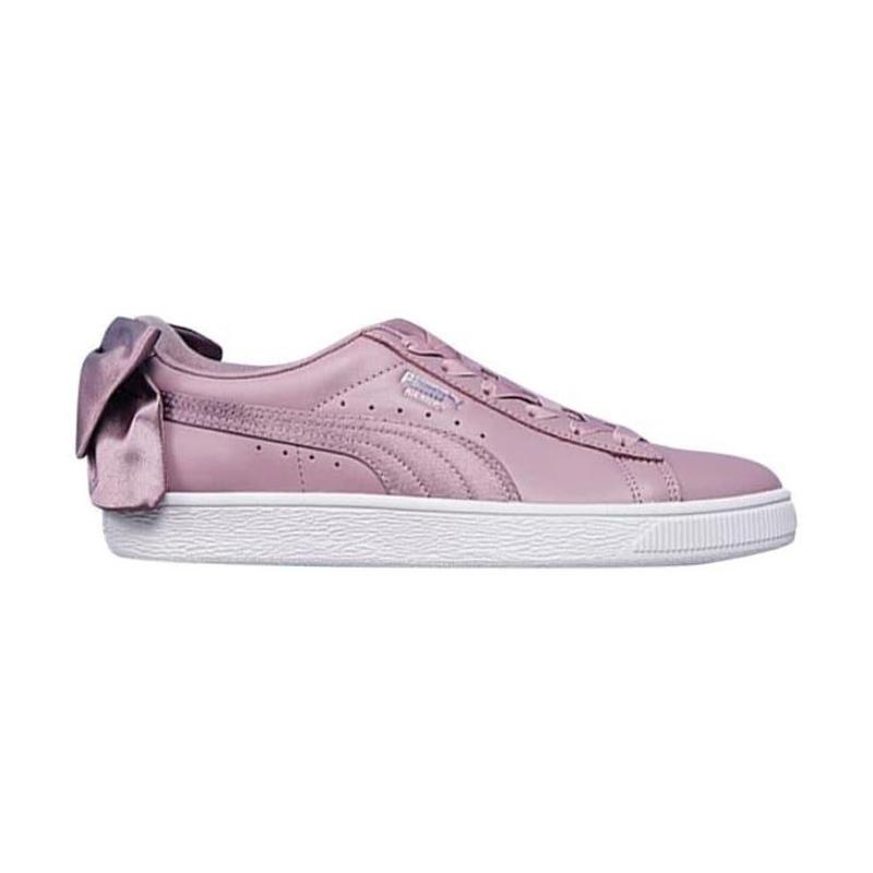 Puma basket clearance bow satin