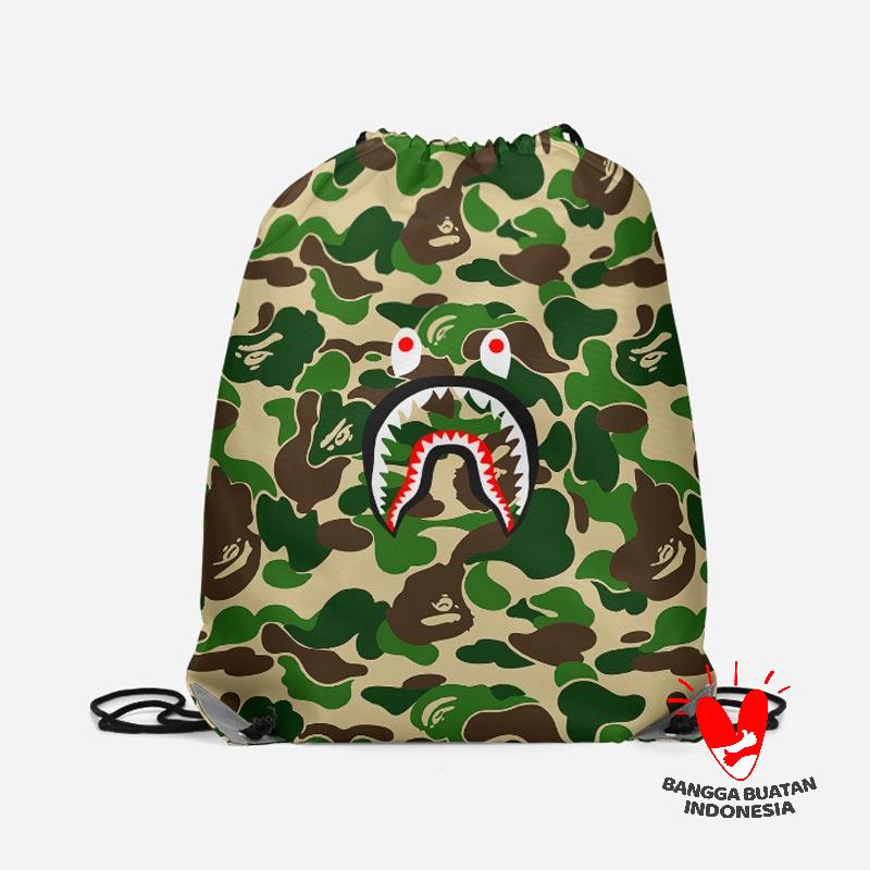 bape string bag