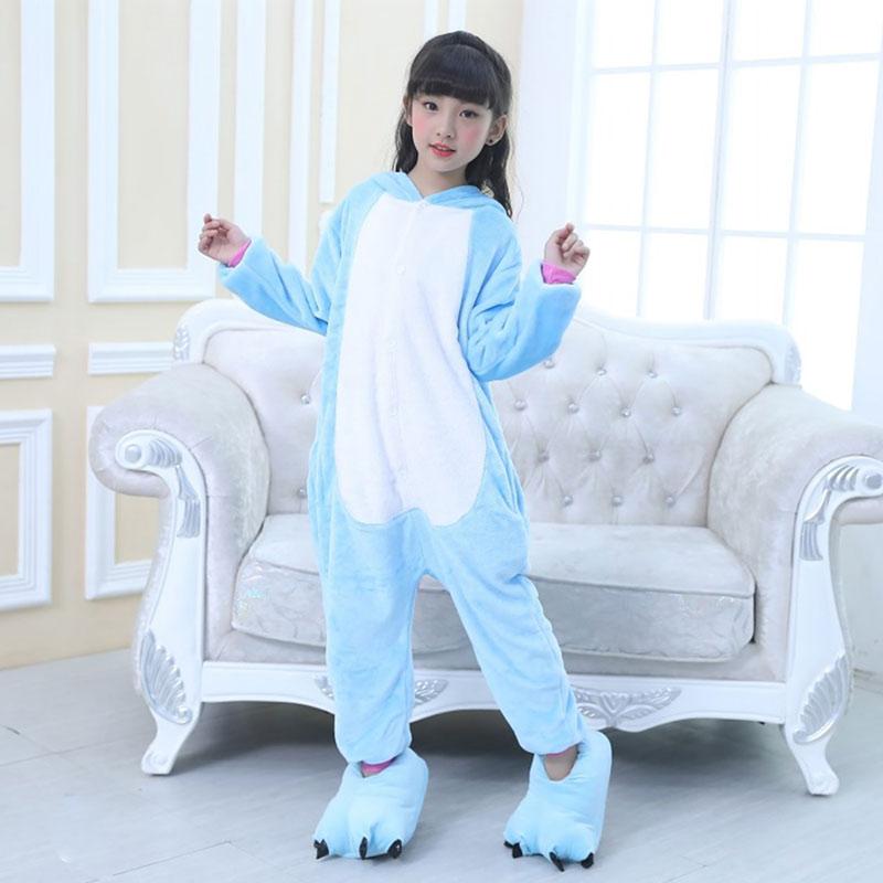 Jual Eds 6 Childrens Animal Flannel Pajamas Costume Cartoon
