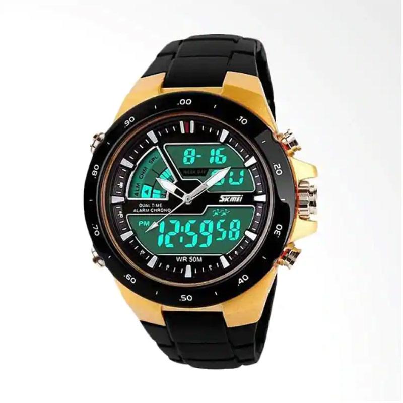 Promo Jam Tangan Pria Digital Analog Waterproof Jam Tangan Cowok