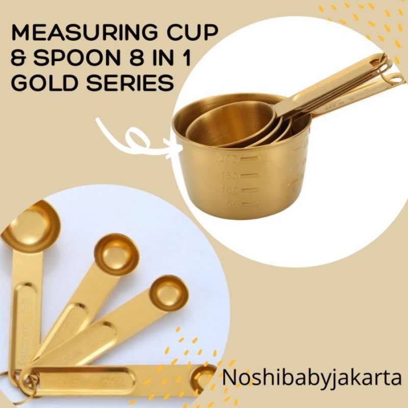 Nstezrne Measuring Cups and Spoons Set, Kitchen Measuring Cup Set
