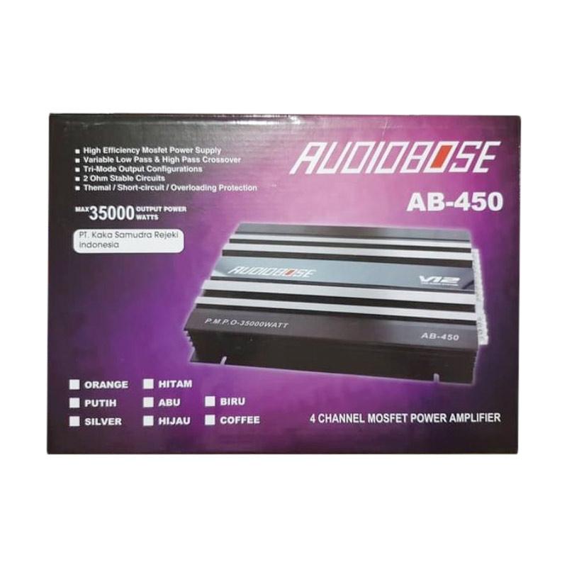Jual Audiobose Ab 450 Power 4 Channel Amplifier Audio Mobil Online Februari 2021 Blibli