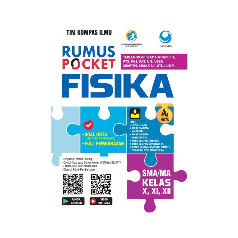 Jual Grasindo Rumus Pocket Fisika Sma Kelas X Xi Xii Murah Mei 2021 Blibli Jual Grasindo Rumus Pocket Fisika Sma Kelas X Xi Xii Murah Mei 2021 Blibli