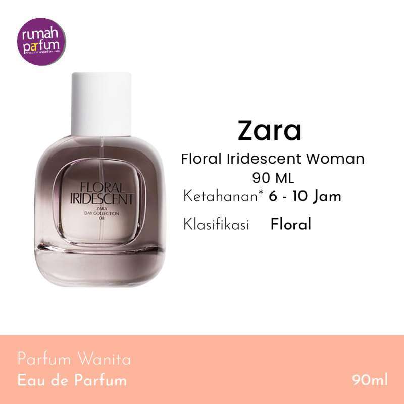 Zara floral iridescent perfume sales
