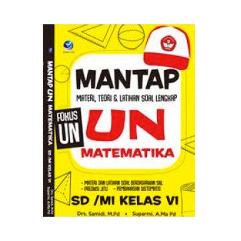 Jual Penerbit Andi Mantap Un Matematika Sd Mi Kelas Vi Materi Teori Dan Latihan Soal Lengkap Buku Edukasi Online April 2021 Blibli