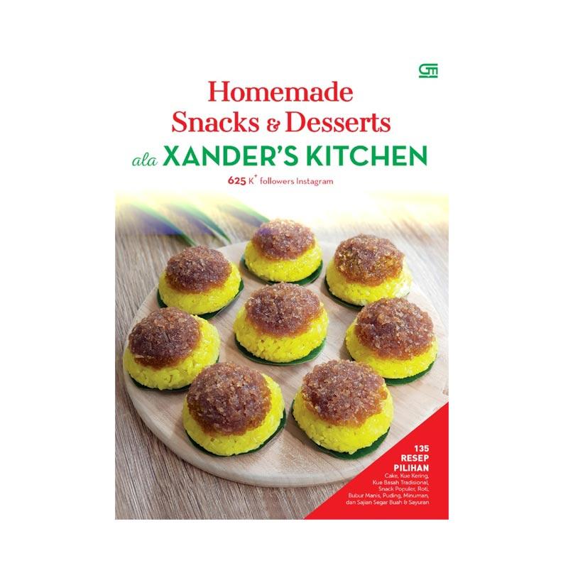 Jual Gramedia Pustaka Utama Homemade Snacks Desserts Ala Xanders Kitchen Buku Resep Online November 2020 Blibli Com