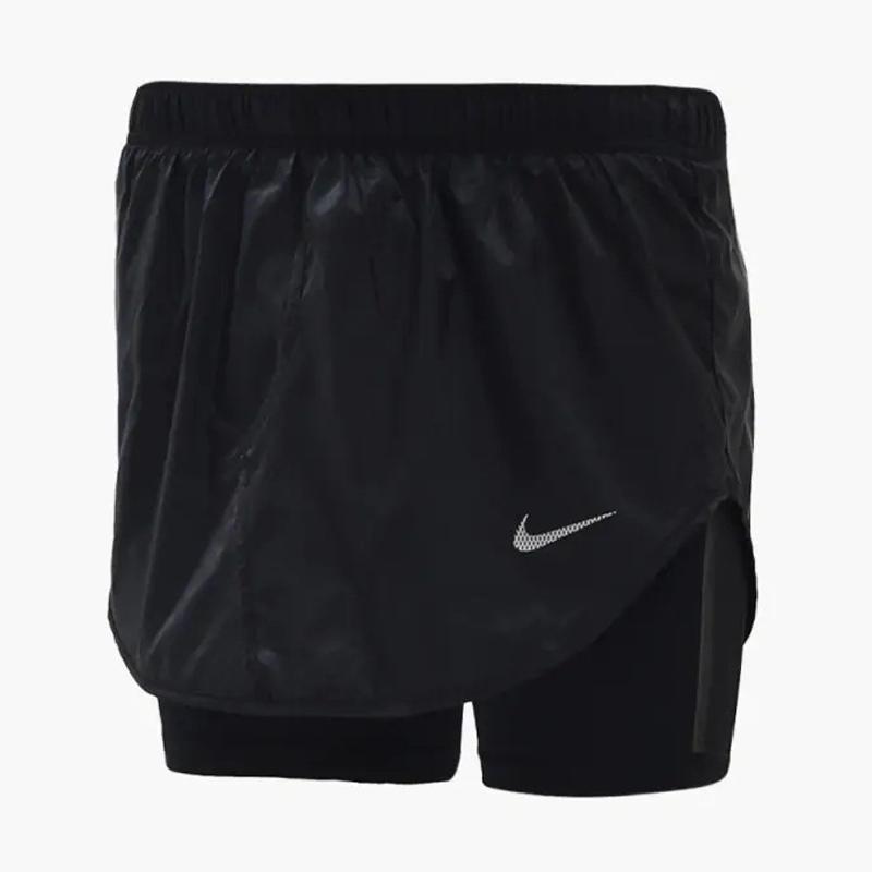 nike running tempo 5 inch shorts in black