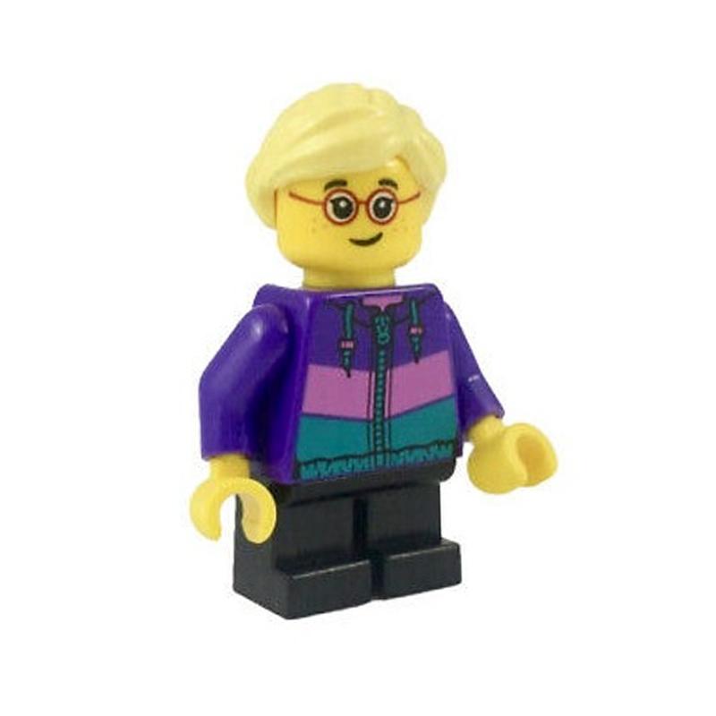 Promo LEGO 60202 Part Out Cty0908 Girl Hiker Mini Figure With