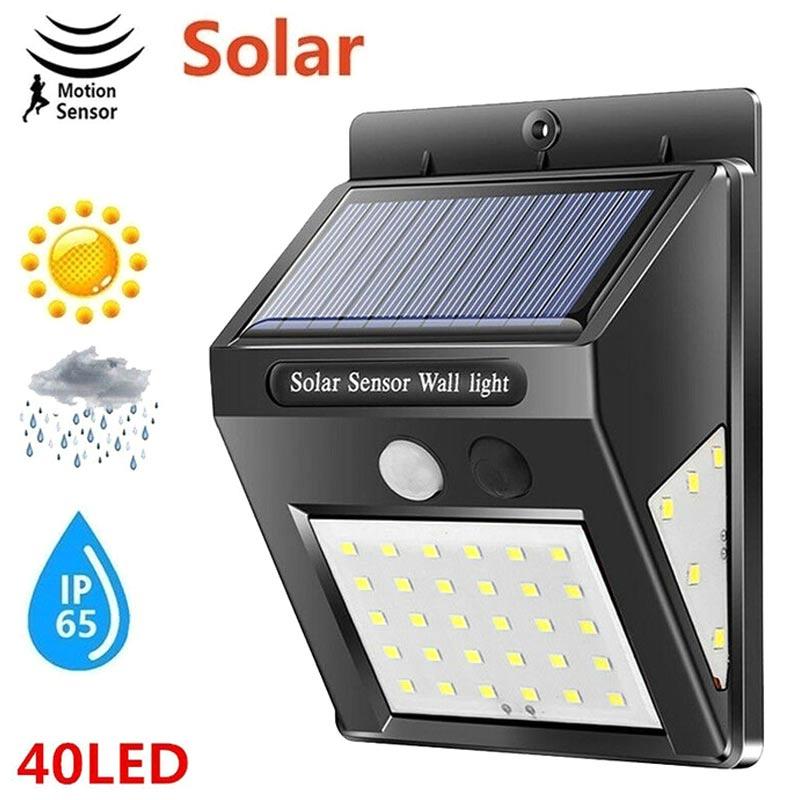 Jual Solar Led Power Lamp Motion Sensor Wall Light Outdoor