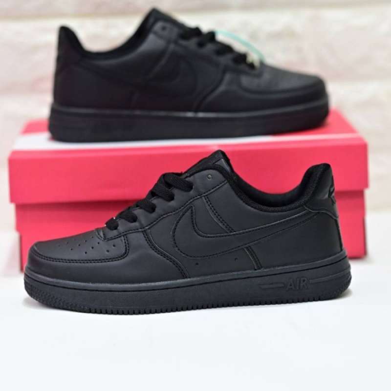 Sepatu nike air force 1 black cheap