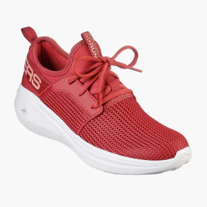 Skechers go shop run red