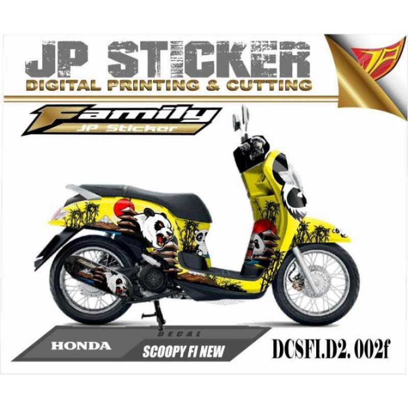 Jual Jp Sticker Desain 02 Decal Sticker Motor For Scoopy Fi New Online Agustus 2020 Blibli Com