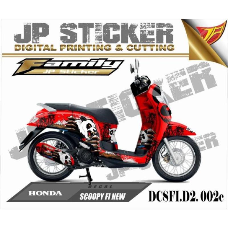 Jual Jp Sticker Desain 02 Decal Sticker Motor For Scoopy Fi New
