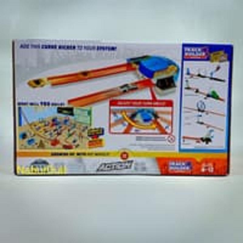 hot wheels track builder custom turn kicker