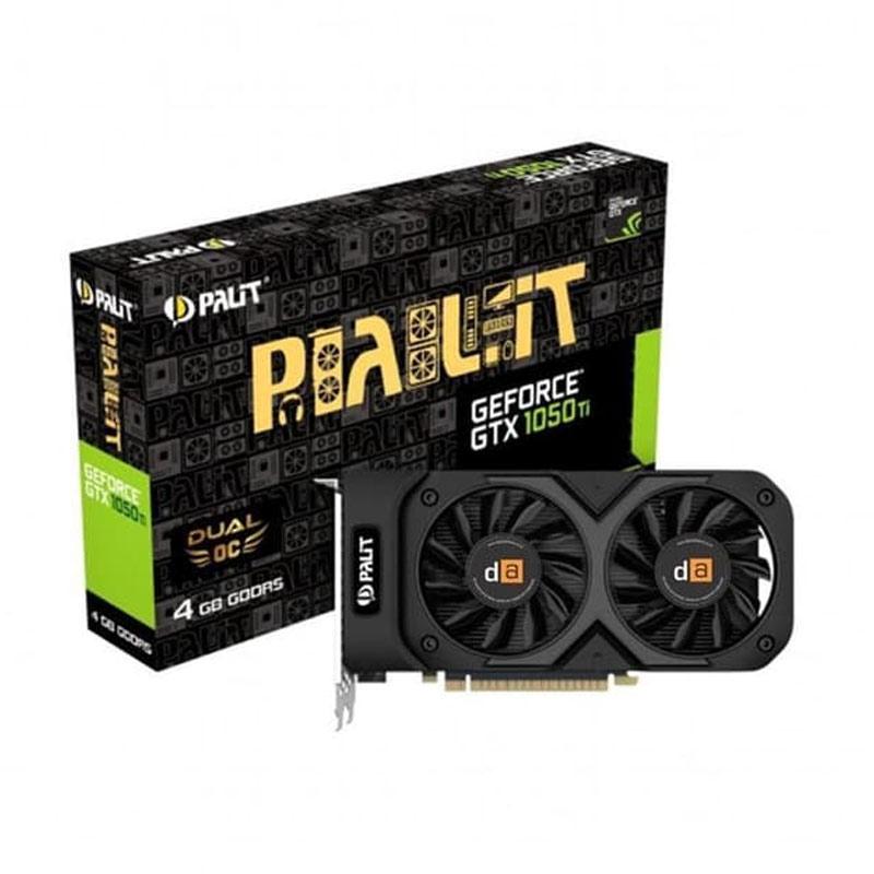 Promo Palit GTX 1050 Digital Alliance Ti DUAL Komponen OC 4 GB
