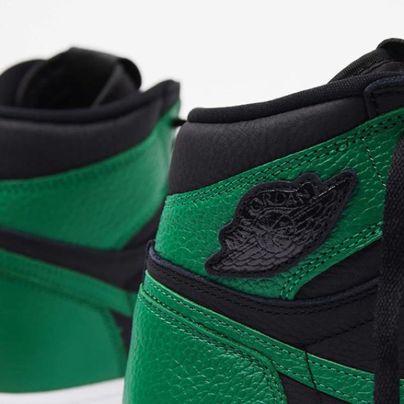 air jordan black pine green