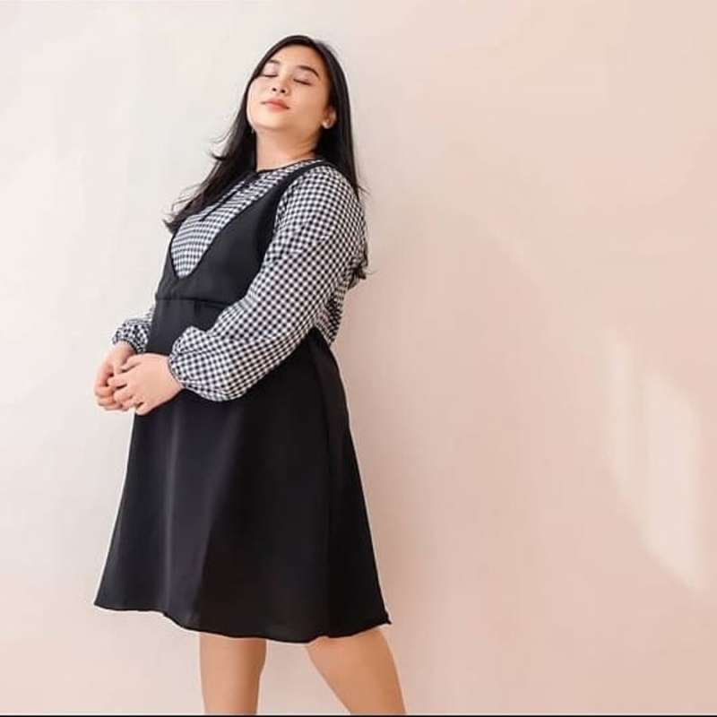 Dress kantor wanita clearance