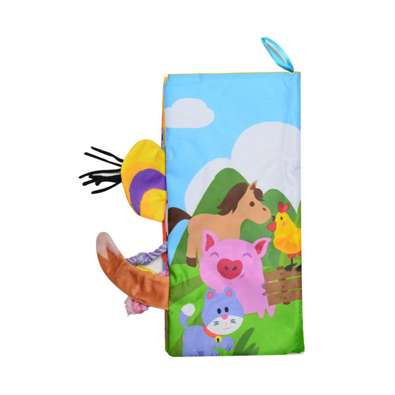 Jual Nicetail Cloth Soft Book Farm Tail Mainan Buku Edukasi Anak Online November 2020 Blibli Com
