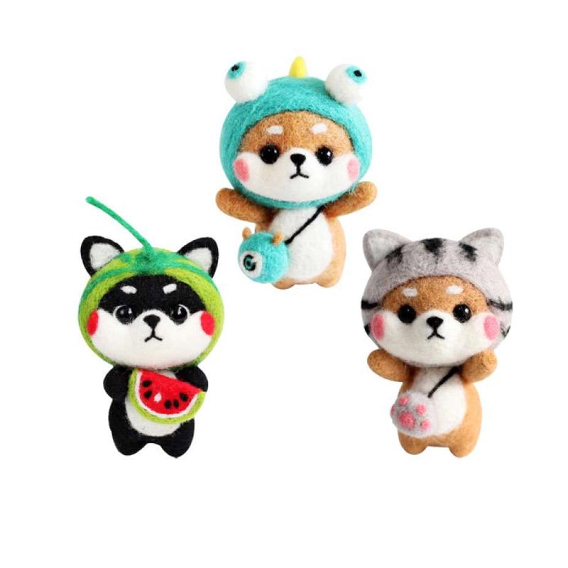 Jual Oem Lovely Shiba Inu Needle Felting Supplies Felting Kit For Beginner Kids 3 Set Online November 2020 Blibli