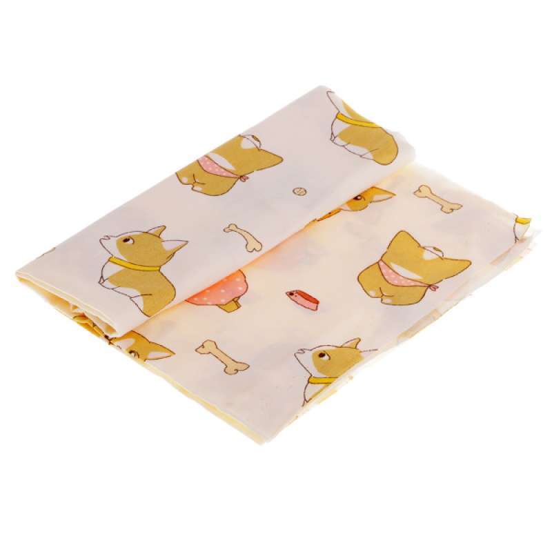 Jual Oem Cotton Cream Brown Puppy Dog Print Fabric For Kids Clothing Sewing Material Online November 2020 Blibli Com