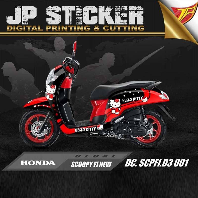 Jual Jp Sticker Desain Decal Sticker Motor For Scoopy Fi New D3 01 Merah Hitam Online Februari 2021 Blibli Honda scoopy generasi terbaru ini kini hanya hadir dalam dua pilihan, yakni honda scoopy sporty dan honda scoopy stylish. jp sticker desain decal sticker motor for scoopy fi new d3 01 merah hitam