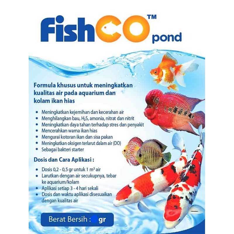 Jual Fischo Pond Bakteri Probiotik Kolam Koi 40 G Online September 2020 Blibli Com