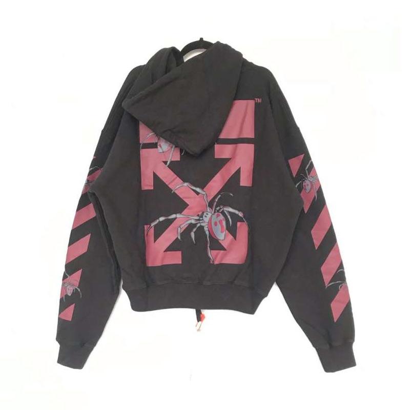 Off white arachno hoodie discount