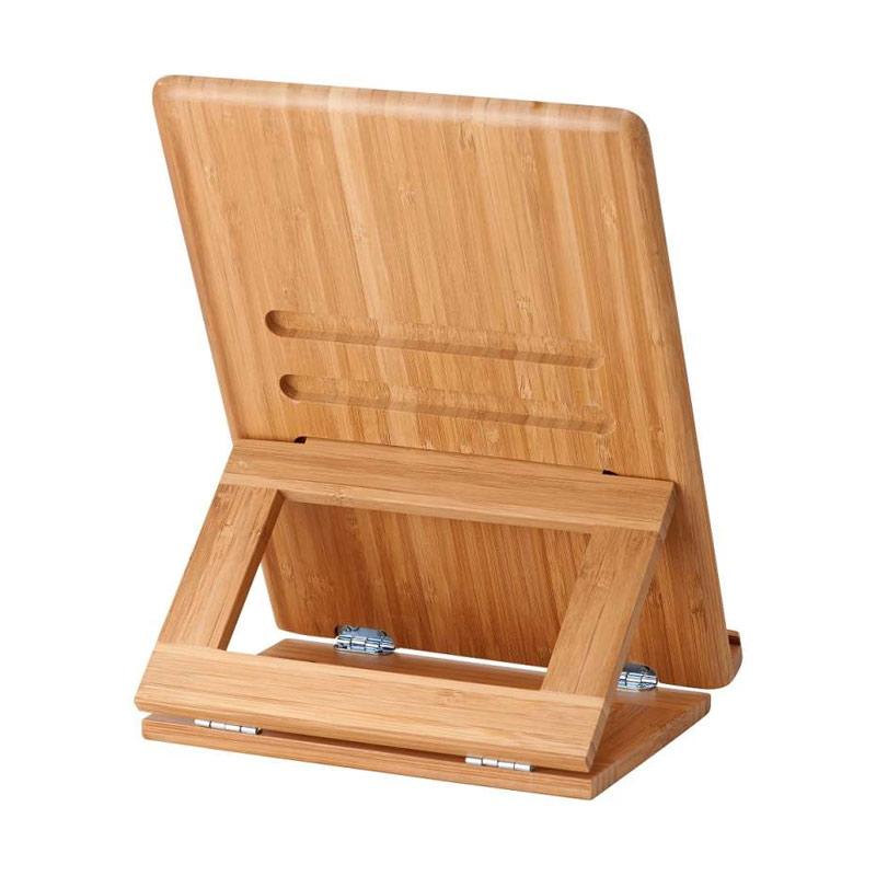 Jual Ikea Grimar Bambu Tablet Stand Holder Coklat Muda Online September 2020 Blibli Com