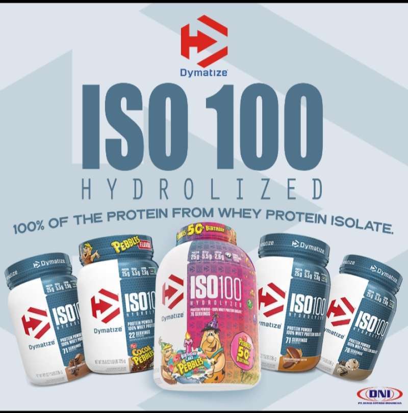 Jual DYMATIZE ISO 100 5 LBS 71 SERVING WHEY PROTEIN ISOLATE ...