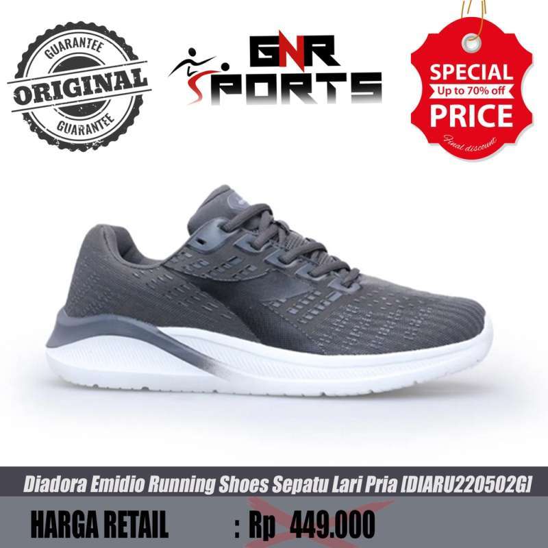 Jual Sepatu Diadora Emidio Running Sepatu Lari Pria Original 100