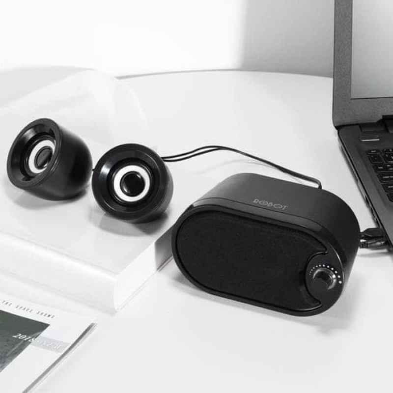 Jual Robot Rs170 Usb Multimedia Speaker Komputer Stereo With Led Online Februari 2021 Blibli