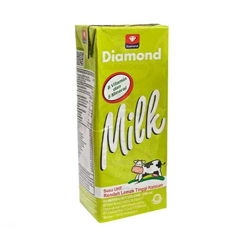 Jual Diamond Rendah Lemak Tinggi Kalsium Susu Uht 200 Ml Online Oktober 2020 Blibli Com