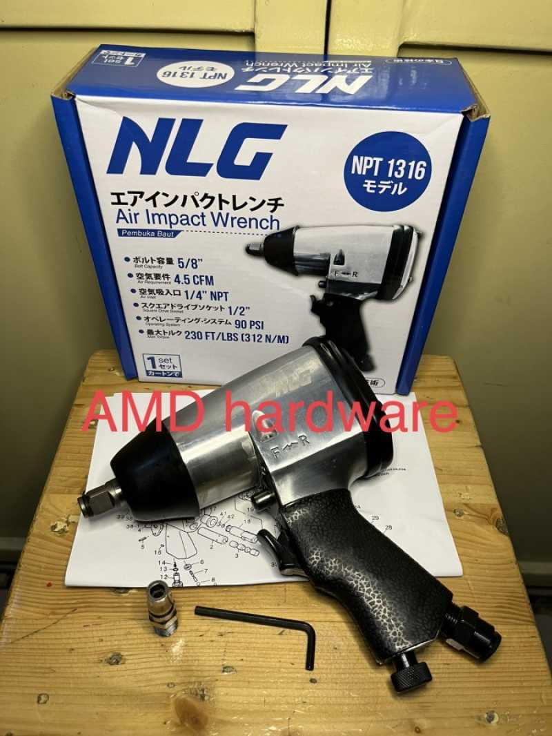 Rekomendasi air hotsell impact wrench