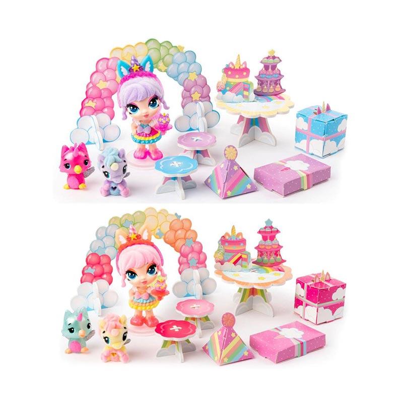 Hatchimals pixies rainbow unicorn party 2025