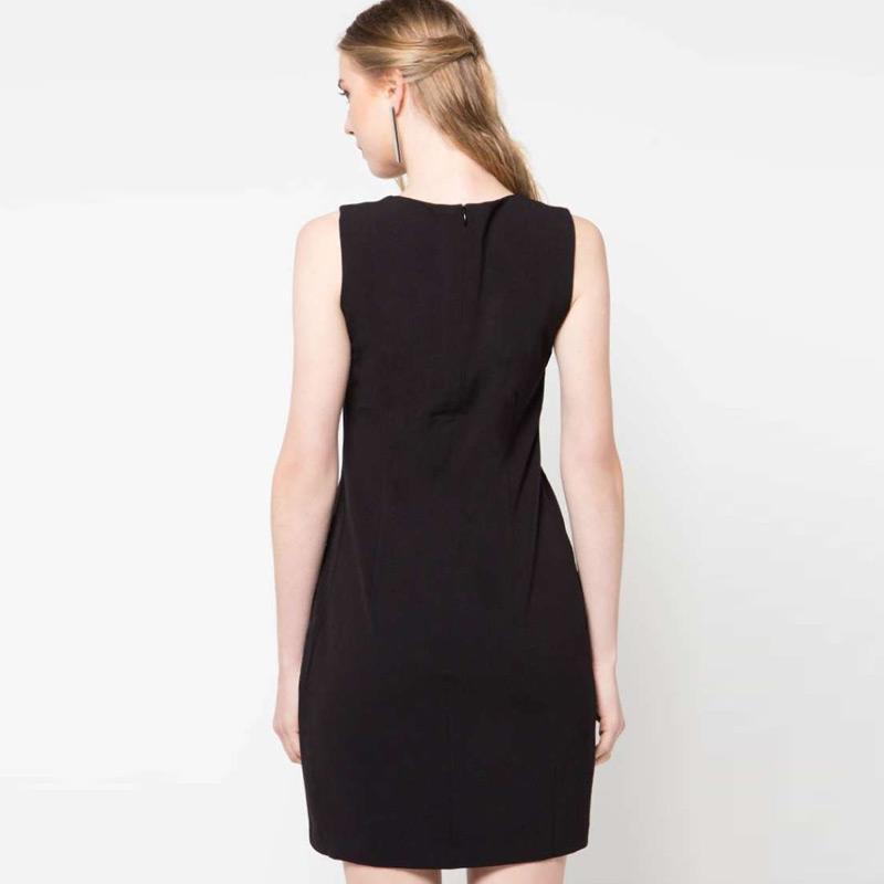 arabella ruffle mini dress