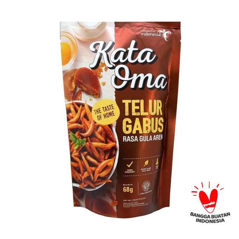 Kata Oma Telur Gabus Varian Gula Aren 68 G Terbaru Juli 2021 Harga Murah Kualitas Terjamin 