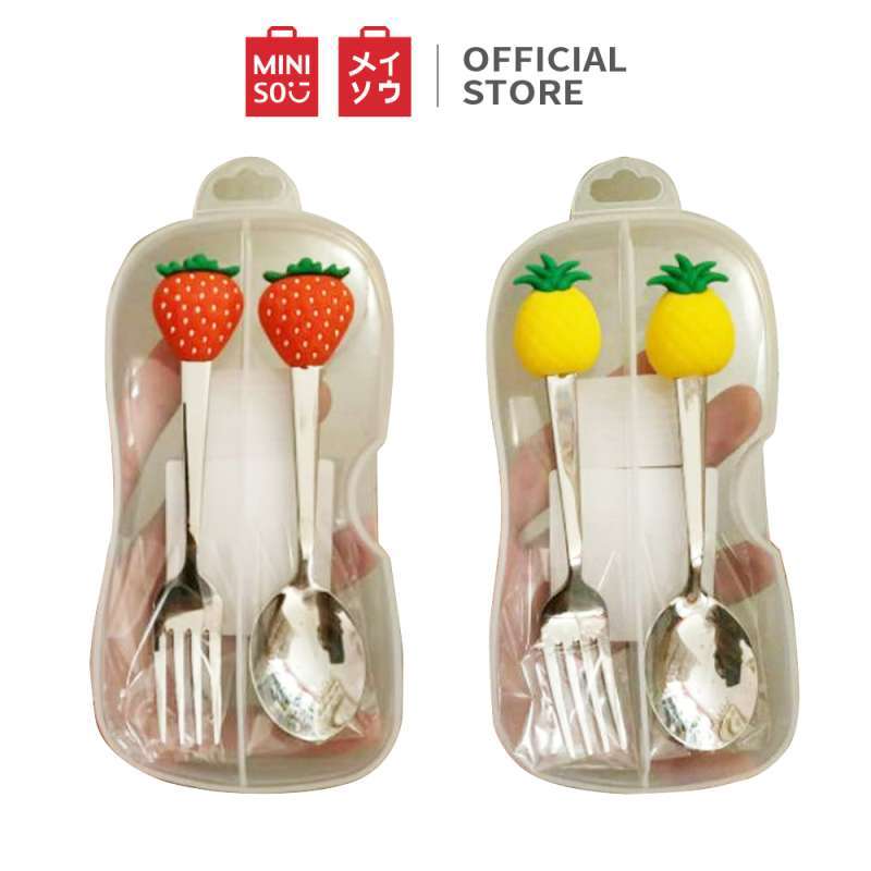Jual Miniso Fruit Series Cutlery Set Sendok Garpu 2 Pcs Online Desember 2020 Blibli