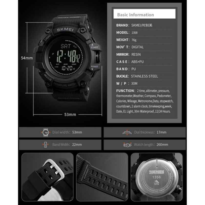 jam skmei altimeter