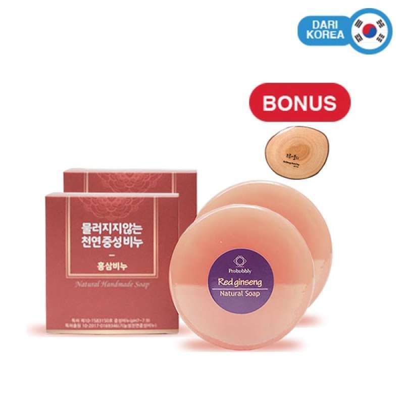 Jual Probubbly Red Ginseng Neutral Soap Sabun Kesehatan Online November 2020 Blibli