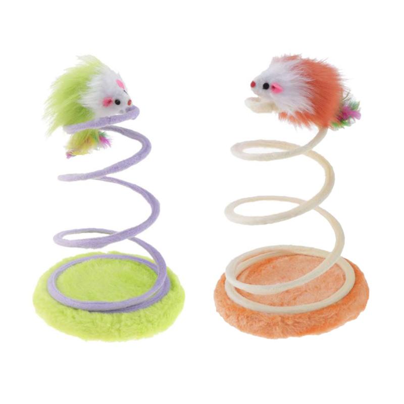 spiral cat toy
